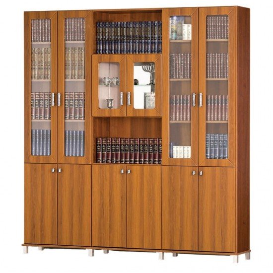 Книжный шкаф модель Мирон - 6 дверей