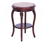 Приставной столик круглый деревянный 187