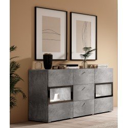 Комод BAROS Jasny Beton Комод BAROS Jasny Beton