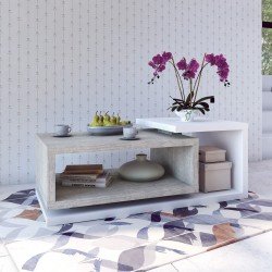 Журнальный столик BOTA White - Beton Colorado Журнальный столик BOTA White - Beton Colorado