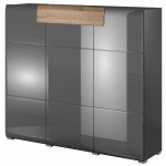 Комод TOLEDO - Antracyt  76