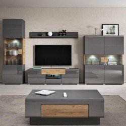 Стенка TOLEDO Antracyt  Стенка TOLEDO Antracyt