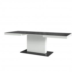 Обеденный стол QUARTZ White-Black 81 Обеденный стол QUARTZ White-Black 81