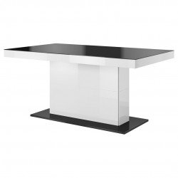 Обеденный стол QUARTZ White-Black 81 Обеденный стол QUARTZ White-Black 81