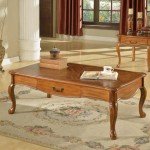 Журнальный деревянный столик HSC020