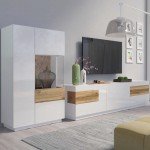 Стенка SILKE White 01