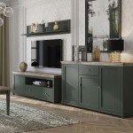 Стенка EVORA Green 01