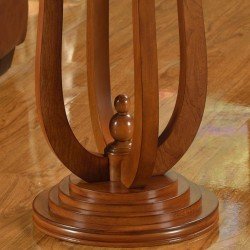 Круглый приставной деревянный столик HSF009 Круглый приставной деревянный столик HSF009