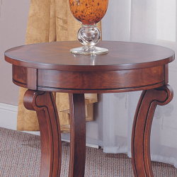 Круглый приставной деревянный столик B0652-1 Круглый приставной деревянный столик B0652-1