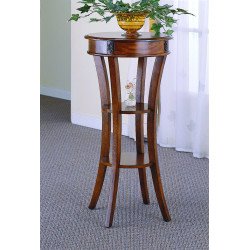 Круглый приставной деревянный столик B0617 Круглый приставной деревянный столик B0617