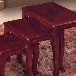 Комплект из трех деревянных журнальных столов ABC316 Комплект из трех деревянных журнальных столов ABC316