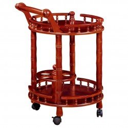 Деревянный круглый сервировочный стол 908 Деревянный круглый сервировочный стол 908