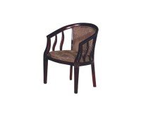 Деревянный стул с подлокотниками 7400-1 Мебель, Столы и Стулья, Стулья, Стулья деревянные, Тканевые стулья, Кресла, Мебель ROSEWOOD, Кресла в гостиную , Кресла для лобби