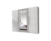 Шкаф для одежды с зеркалом VERA Arctic pine Мебель, Мебель для спальни, Шкафы и гардеробы, Шкафы и Гардеробы, Шкафы распашные