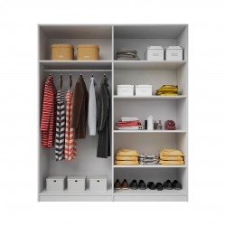 Шкаф для одежды с зеркалом Hektor Аntracyt 20 Шкаф для одежды с зеркалом Hektor Аntracyt 20