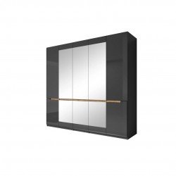 Шкаф для одежды с зеркалом Hektor Аntracyt 21 Шкаф для одежды с зеркалом Hektor Аntracyt 21