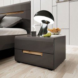Прикроватная тумбочка Hektor Аntracyt Прикроватная тумбочка Hektor Аntracyt