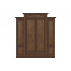 Шкаф 4-х дверный AFRODYTA натуральный шпон 180х206 Шкаф 4-х дверный AFRODYTA натуральный шпон 180х206