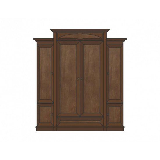 Шкаф 4-х дверный AFRODYTA натуральный шпон 180х206