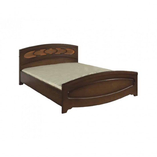 Двуспальная кровать AFRODYTA натуральный шпон 140х200