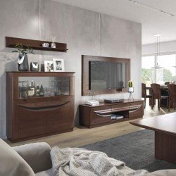 Подвесная полка BARI малая - массив дуба