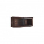 Витрина настенная малая 2DS с подсветкой BARI 124х55