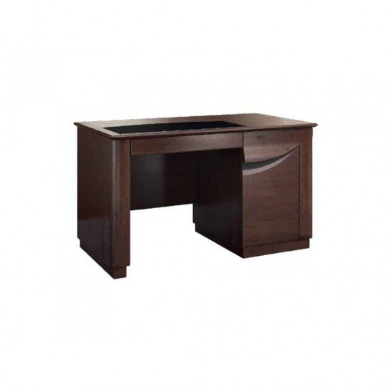 Письменный стол с 1 тумбой и выдвижным ящиком BARI - массив дуба Мебель, Офисная мебель, Письменные столы, Эксклюзивная мебель, Коллекция BARI, Коллекция BARI - Кабинет