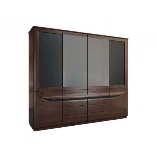 Шкаф для одежды BARI 4-дверный - массив дерева Мебель, Шкафы и гардеробы, Шкафы и Гардеробы, Шкафы распашные, Эксклюзивная мебель, Коллекция BARI, Коллекция BARI Спальня