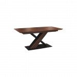 Обеденный стол раскладной PRESTIGE / ST5 - натуральный шпон