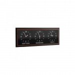 Часы тройные VENEZIA - шпон дуба