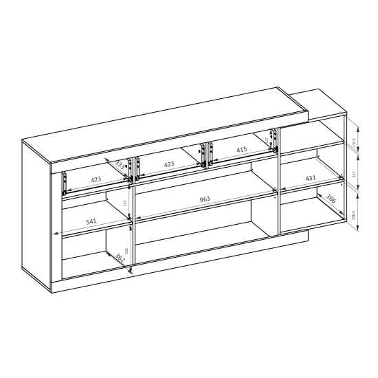 Комод SINTRA 25