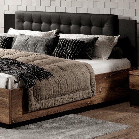 Двуспальная кровать SIGMA Flagstaff 32 Мебель, Мебель для спальни, Модульная мебель, Кровати, Кровати деревянные, Спальня SIGMA