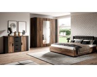 Двуспальная кровать SIGMA Flagstaff 32 Мебель, Мебель для спальни, Модульная мебель, Кровати, Кровати деревянные, Спальня SIGMA