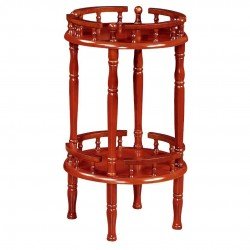 Деревянный сервировочный стол овальной формы 922 Деревянный сервировочный стол овальной формы 922