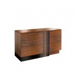 Тумба VIGO с 2 дверцами - натуральный шпон