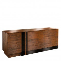 Тумба VIGO с 3 дверцами - натуральный шпон