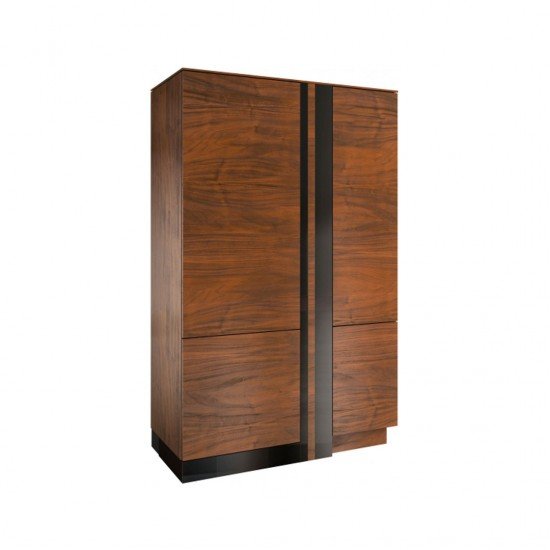Шкаф для одежды VIGO 4 двери - натуральный шпон