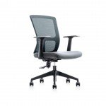 Офисное кресло модель 6203C серого цвета