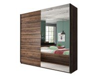 Шкаф-купе с зеркалом BETA - Monastery oak 77 Мебель, Мебель для спальни, Модульная мебель, Шкафы и Гардеробы, Шкафы - купе, Спальня BETA