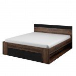 Двуспальная кровать с ящиком BETA - Monastery oak 92