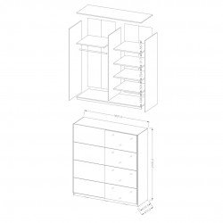 Шкаф-купе BETA - San Remo 56 Шкаф-купе BETA - San Remo 56