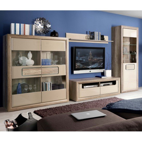 Телевизионная тумба TIZIANO, длиной 194 см Мебель, Мебель в гостиную, Модульная мебель, Телевизионные тумбы (TV), Коллекция TIZIANO