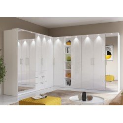 Угловой комплект шкафов OPTIMA White Угловой комплект шкафов OPTIMA White