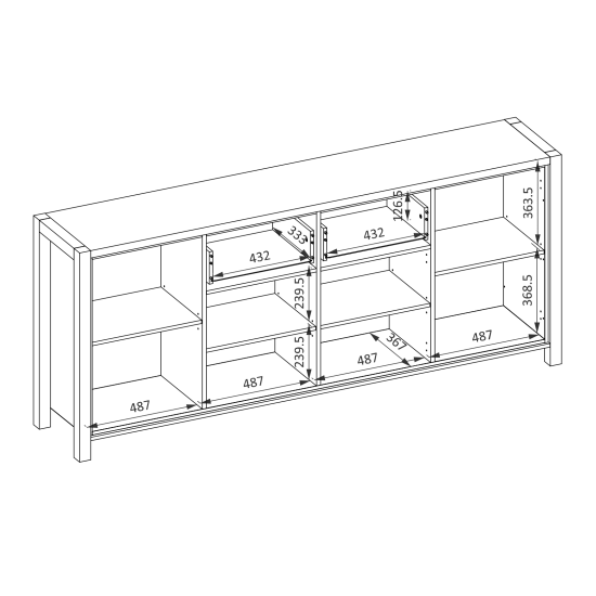 Комод AKTIV 25