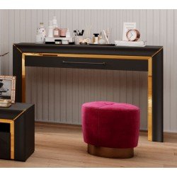 Туалетный столик ARNO Black с зеркалом Туалетный столик ARNO Black с зеркалом