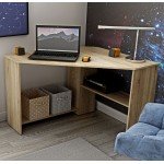 Угловой письменный стол RINO - Sonoma Oak