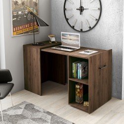Раздвижной письменный стол SMART - Walnut Раздвижной письменный стол SMART - Walnut