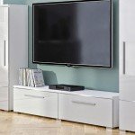 TV тумба напольная - Amber White