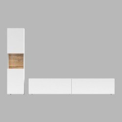 Стенка напольная AVA White 09 Стенка напольная AVA White 09