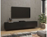 TV тумба навесная AVA Black Мебель, Мебель в гостиную, Модульная мебель, Телевизионные тумбы (TV), Коллекция AVA, AVA Black